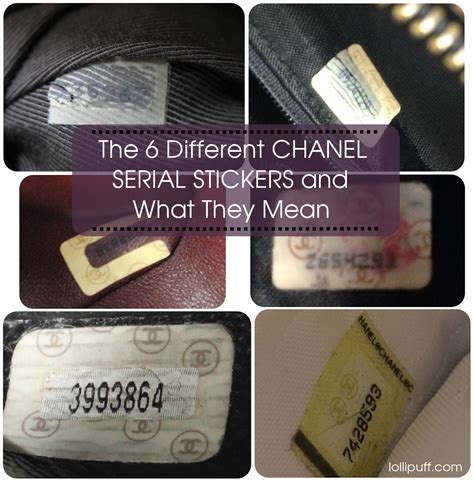 2013 fake chanel sticker|chanel handbag serial number lookup.